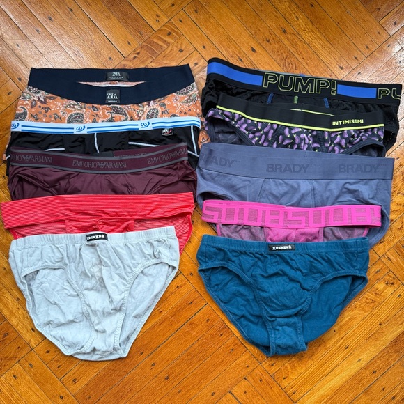 Bundle of 10 Mix Brand Underwear - Picture 1 of 1